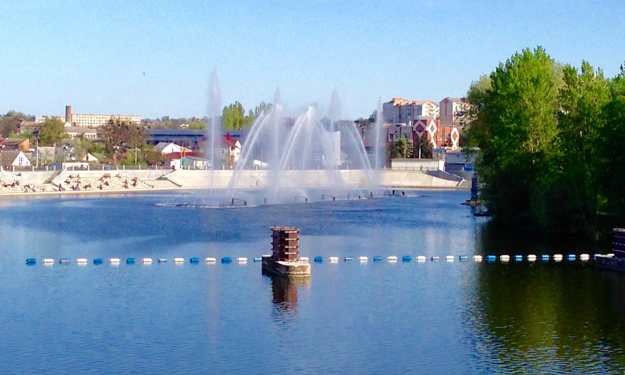 Vinnitsa fountain Roshen
