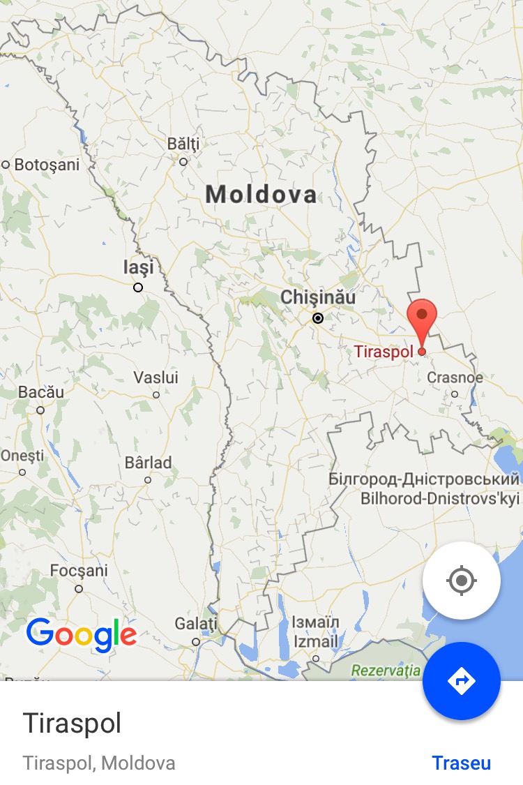 Moldova Map
