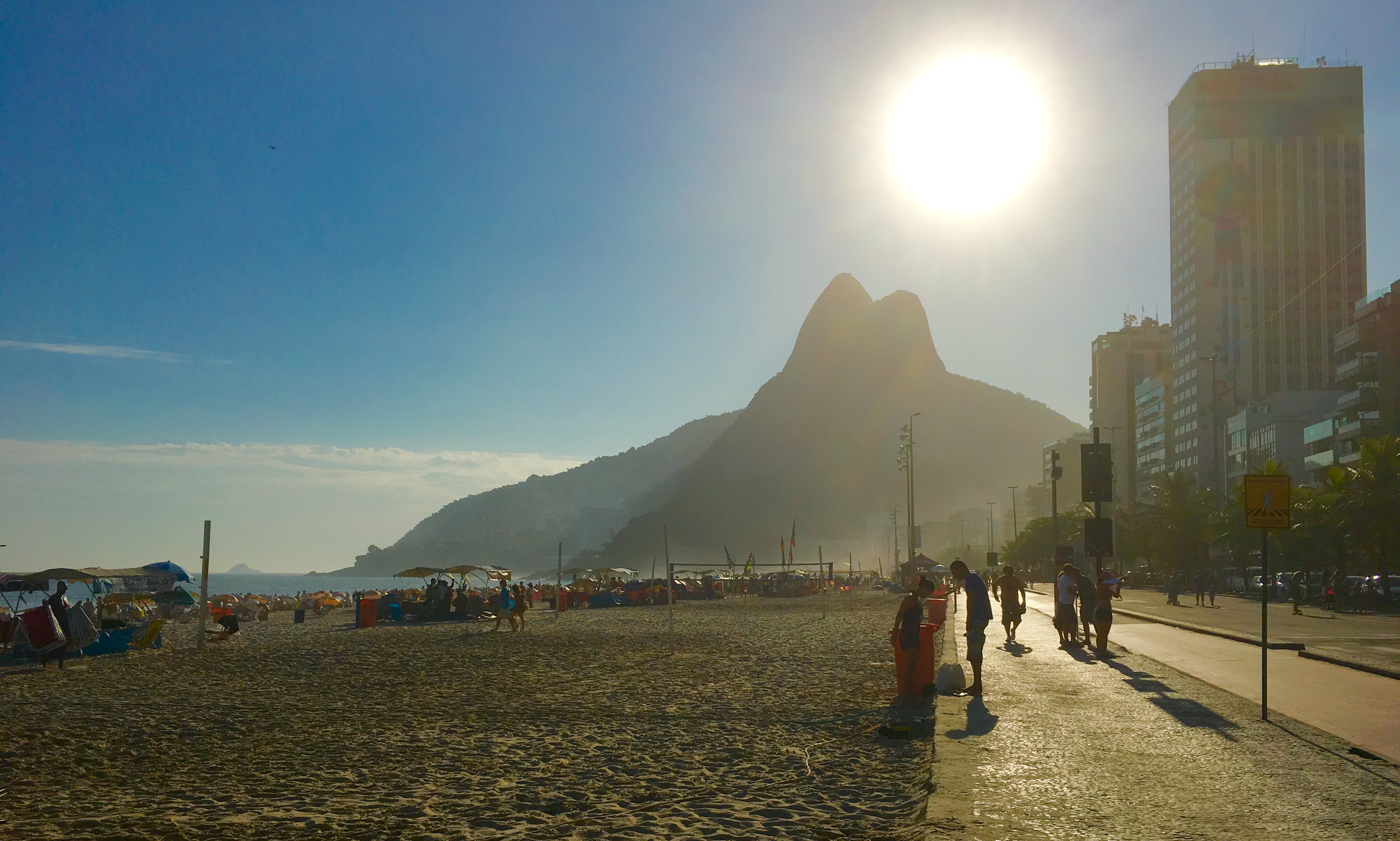 sun Leblon beach rio de janeiro