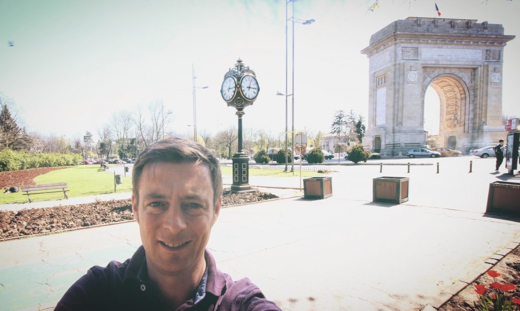 Conor in Bucharest